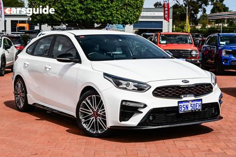 White 2020 Kia Cerato Hatchback Gt Safety Pack