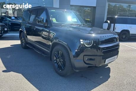 Black 2025 Land Rover Defender Wagon 110 D250 S (183Kw)