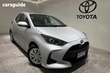 Silver 2022 Toyota Yaris Hatchback Ascent Sport