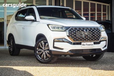 White 2025 KGM Rexton Wagon Ultimate Sport Pack (4Wd)