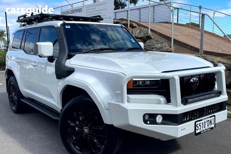White 2024 Toyota Landcruiser Prado Wagon Kakadu