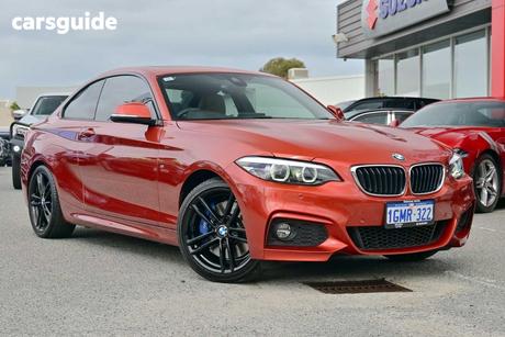 Orange 2018 BMW 230I Coupe Luxury Line