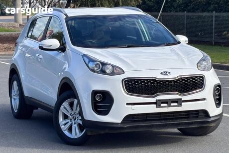 White 2018 Kia Sportage Wagon Si (Fwd)
