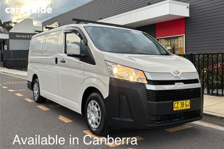 White 2020 Toyota HiAce Van Lwb Gl (Colours)