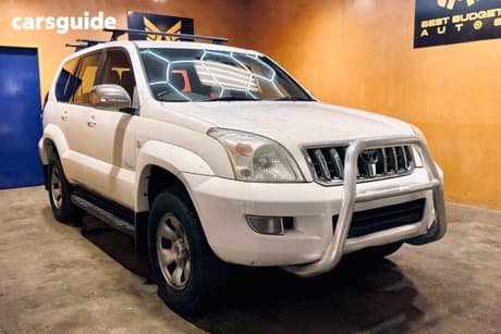 White 2005 Toyota Landcruiser Wagon Gxl (4X4)