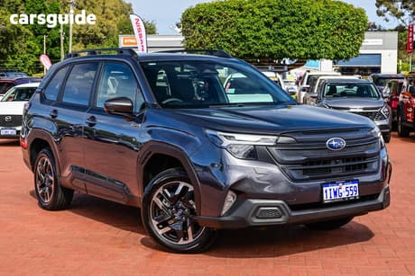 Grey 2025 Subaru Forester Wagon Hybrid (Awd)