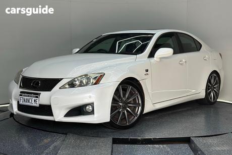 White 2008 Lexus IS Sedan 4DR SEDAN 8SP AUTO RWD 5.0I