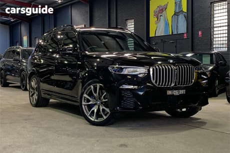 Black 2022 BMW X7 Wagon M50I