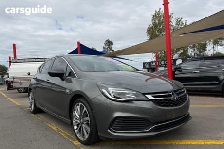 Grey 2017 Holden Astra Hatchback Rs-V