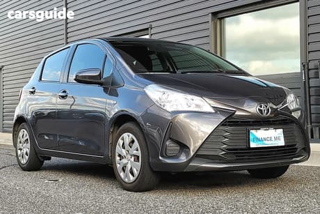 Grey 2017 Toyota Yaris Hatchback Ascent