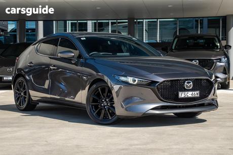 Grey 2025 Mazda 3 Hatchback G25 Astina