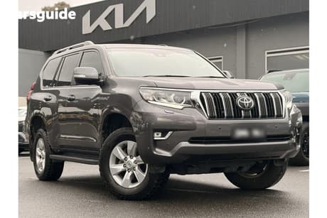 Grey 2021 Toyota Landcruiser Prado Wagon Gxl