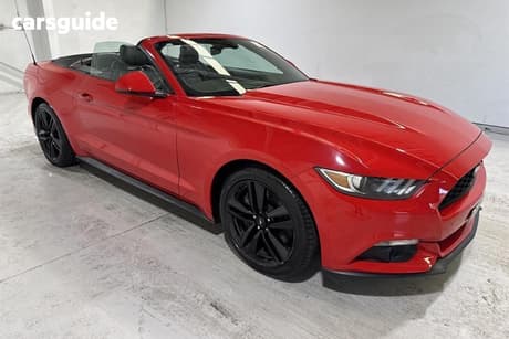 Red 2015 Ford Mustang Convertible 2.3 Gtdi