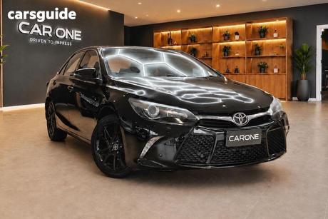 Black 2016 Toyota Camry Sedan Atara S