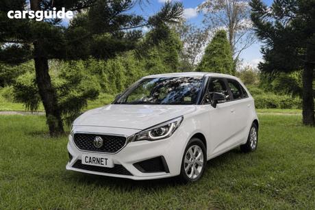 White 2023 MG MG3 Hatchback Core (With Navigation)