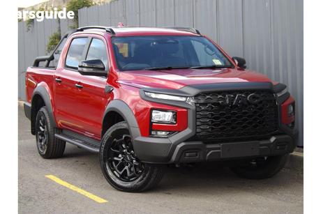 Red 2026 JAC T9 Dual Cab Pick-up Osprey X (4X4)