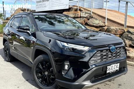 Black 2023 Toyota RAV4 Wagon Cruiser (2Wd) Hybrid