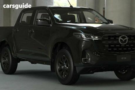 Black 2026 Mazda BT-50 Dual Cab Pick-up Xt (4X4)