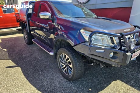 Blue 2016 Nissan Navara King Cab Utility St-X (4X4)