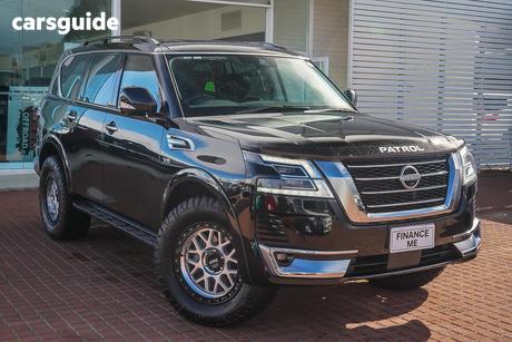 Black 2023 Nissan Patrol Wagon Ti-L (4X4)