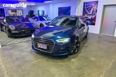 Blue 2019 Audi A3 Sportback 35 Tfsi Sprtbck (1.4 Tfsi Cod)