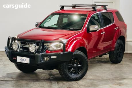 Red 2019 Isuzu MU-X Wagon Ls-U (4X4)