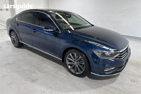 Blue 2021 Volkswagen Passat Sedan 162Tsi Elegance