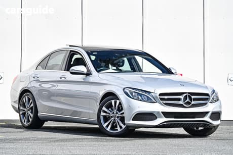 Silver 2017 Mercedes-Benz C200 Sedan