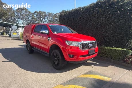 Red 2022 Ford Ranger Double Cab Pick Up Xlt 3.2 Hi-Rider (4X2)