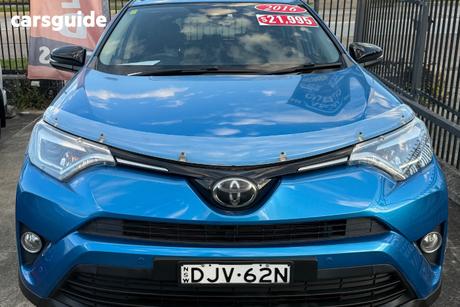 Blue 2016 Toyota RAV4 Wagon Cruiser (4X4)