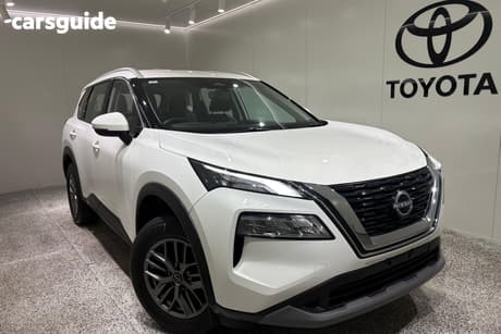 White 2024 Nissan X-Trail Wagon St (4Wd)