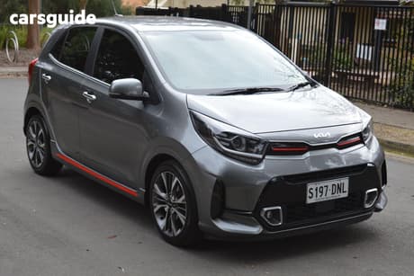 Grey 2022 Kia Picanto Hatchback Gt-Line (Pe)