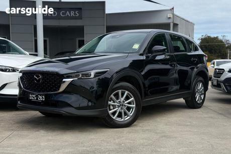 Black 2025 Mazda CX-5 Wagon G25 Maxx Sport (Fwd)