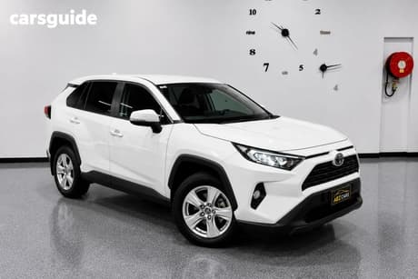 White 2021 Toyota RAV4 SUV GX