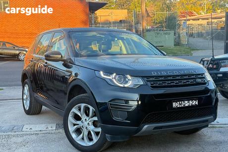 Black 2017 Land Rover Discovery Sport Wagon Td4 150 Se 5 Seat
