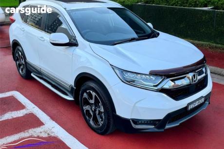 White 2019 Honda CR-V Wagon Vti-Lx (Awd)