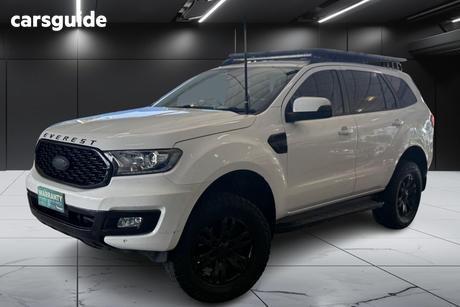 White 2018 Ford Everest Wagon Trend (4Wd 7 Seat)
