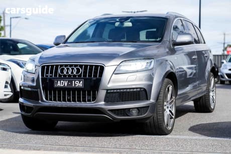 Grey 2015 Audi Q7 Wagon 4.2 Tdi Quattro