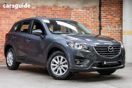Grey 2016 Mazda CX-5 Wagon Maxx Sport (4X4)