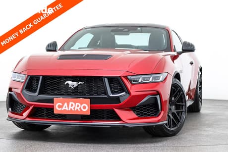 Red 2024 Ford Mustang Fastback Gt 5.0 V8