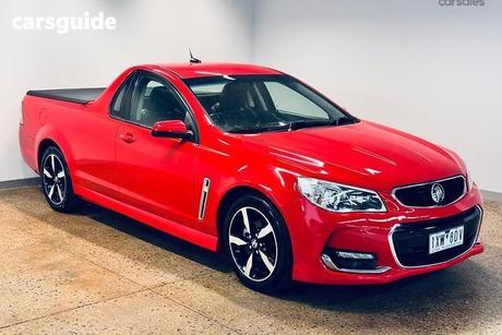 Red 2017 Holden UTE Utility Sv6