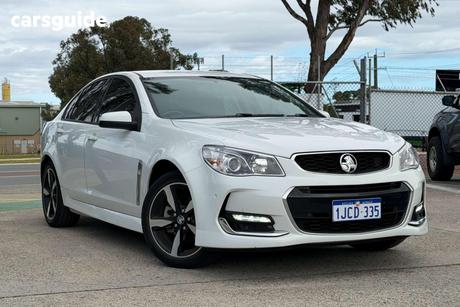 White 2017 Holden Commodore Sedan Sv6