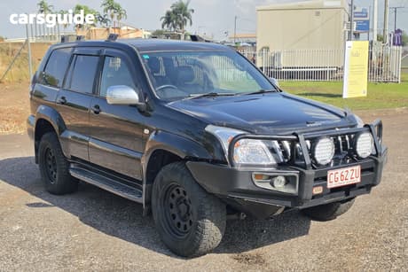 Black 2005 Toyota Landcruiser Prado Wagon Grande (4X4)