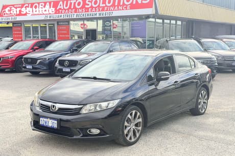Black 2012 Honda Civic Sedan Sport