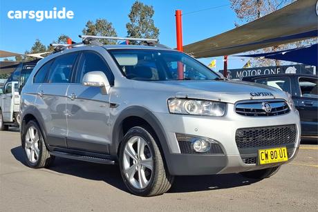 Silver 2013 Holden Captiva Wagon 7 Lx (4X4)