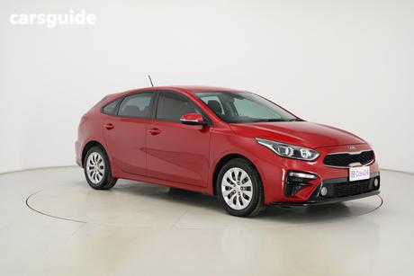 Red 2019 Kia Cerato Hatchback S