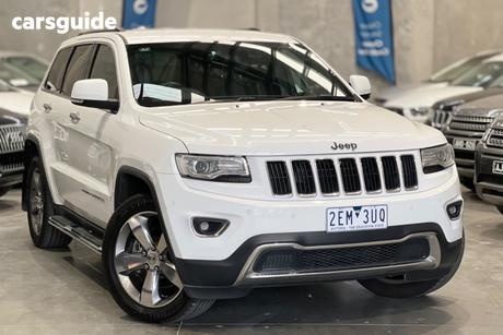 White 2015 Jeep Grand Cherokee Wagon Limited (4X4)