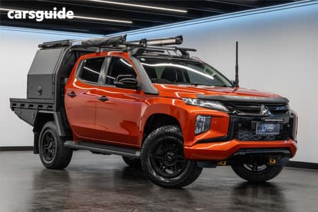Orange 2022 Mitsubishi Triton Double Cab Pick Up Gsr (4X4)