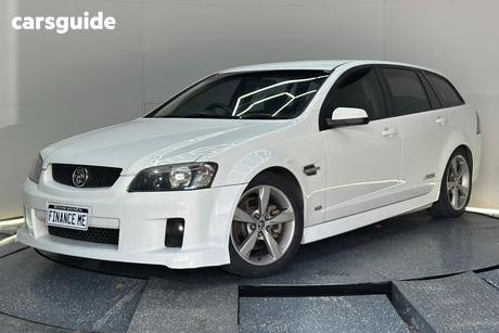 White 2009 Holden Commodore Sportswagon Ss-V