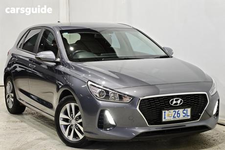 Grey 2020 Hyundai I30 Hatchback Active